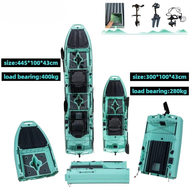 Fishing Kayak Sit In - Airo Popular Modular 10ft/14ft 3-2 Section