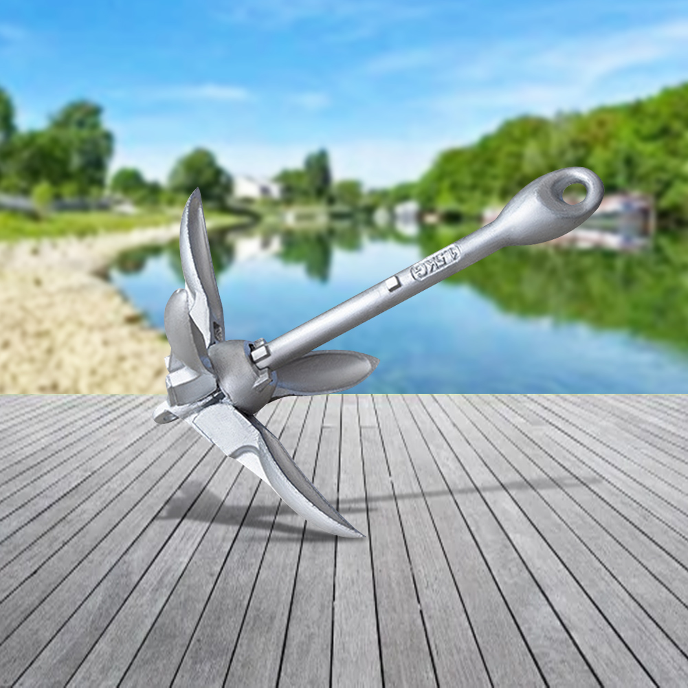 0.7/1.5KG Grapnel Anchor with  - Fishing Kayak Anchor ulasan dan harga