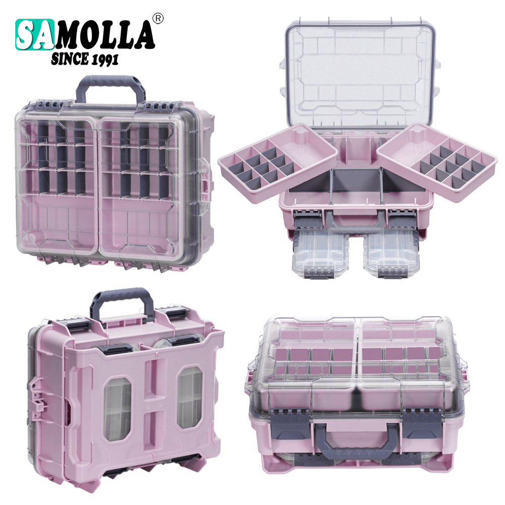 Folding Plastic Boxes Bait Sto - Fishing Kayak Crate ulasan dan harga