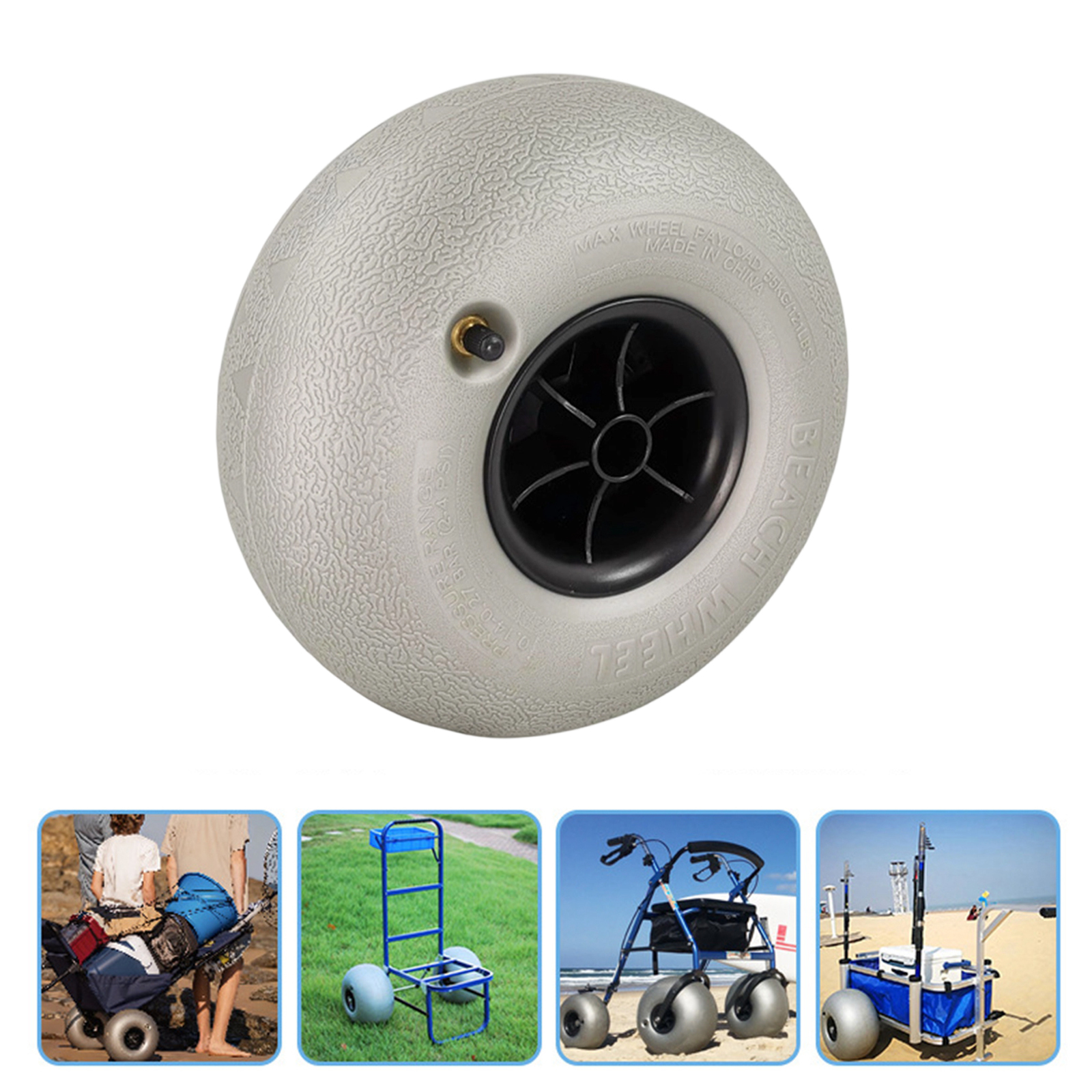 10In Balloon Wheels Profession - Fishing Kayak Cart ulasan dan harga