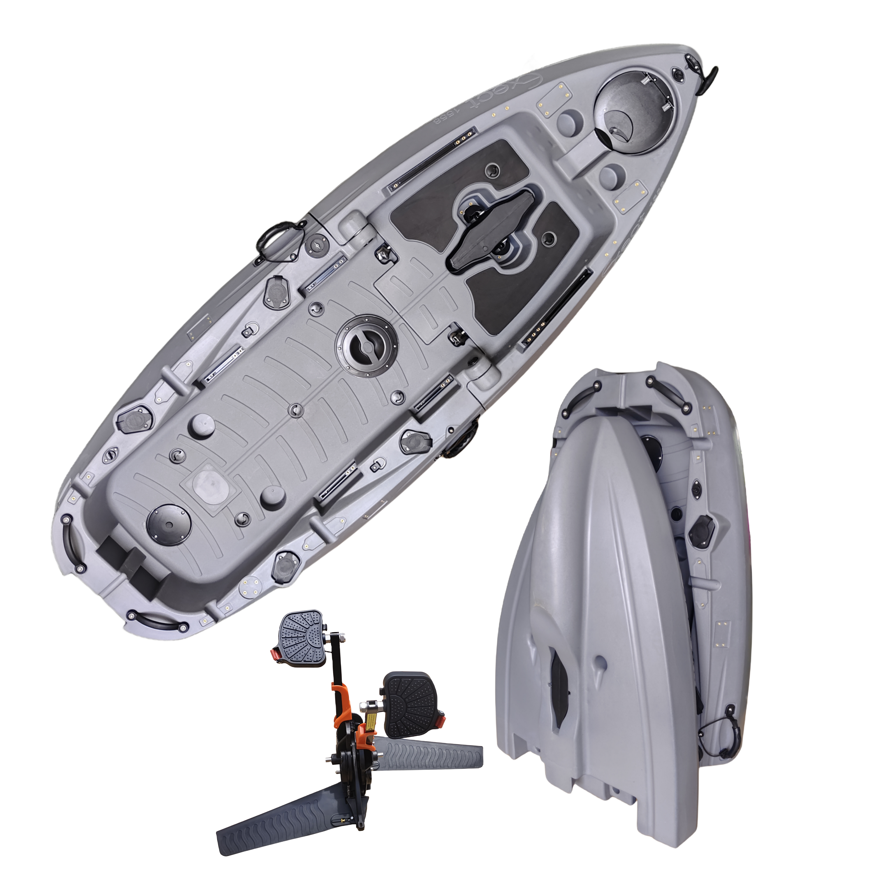 Plastic Kayak Pedal Kayak Fish - Fishing Kayak Seat ulasan dan harga