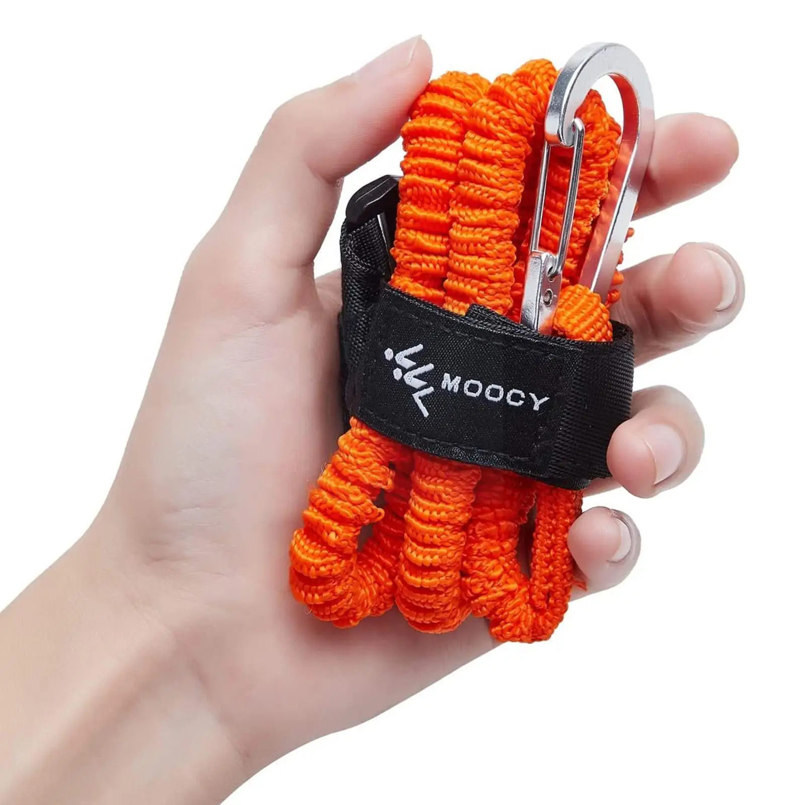 Coiled Paddle Leash Orange Kay - Fishing Kayak Paddle Leash ulasan dan harga