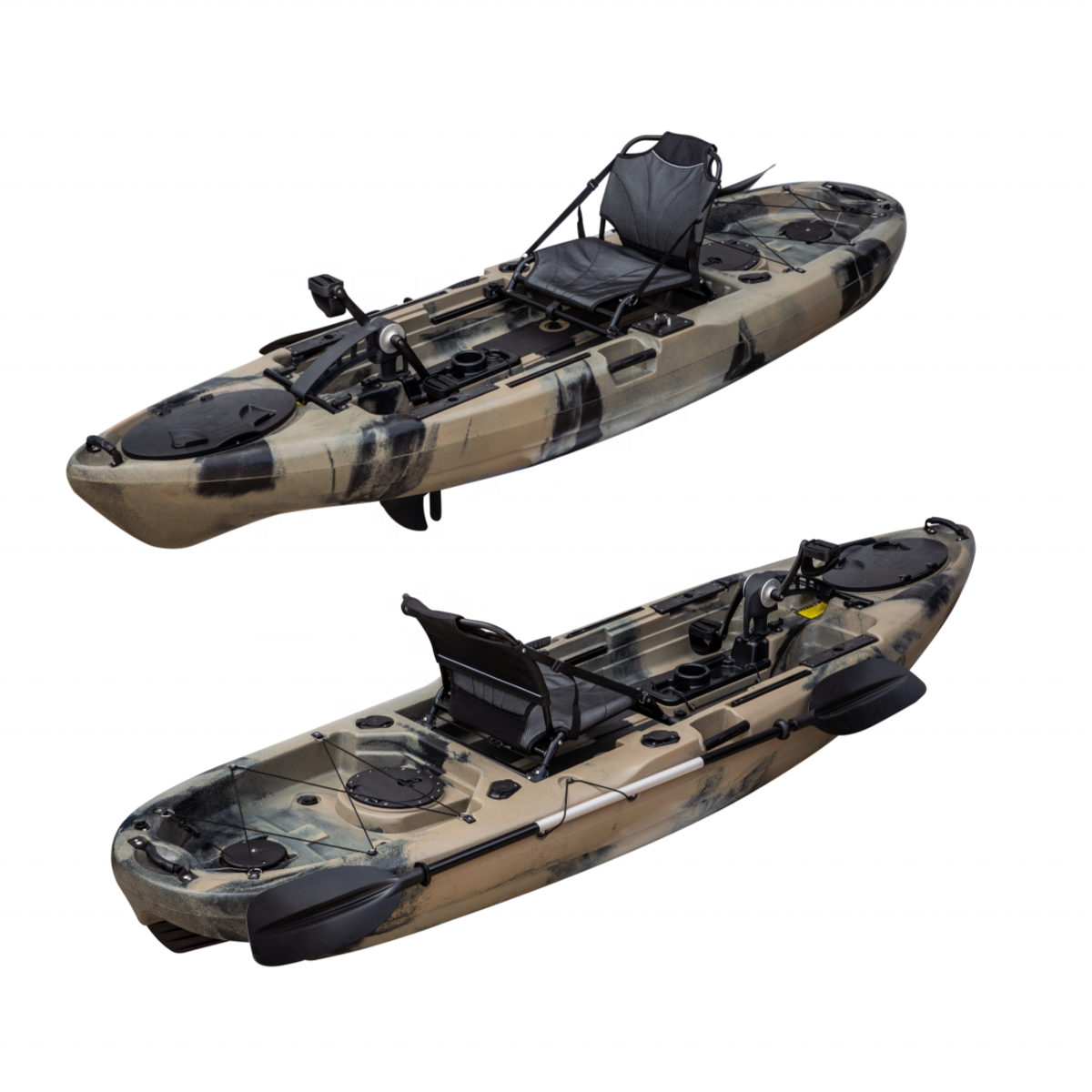 10FT Classic Pedal Fishing Kay - Fishing Kayak Pedal Drive ulasan dan harga