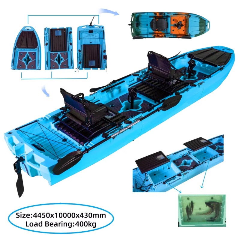 Airo Popular Modular 10ft/14ft - Fishing Kayak Sit In ulasan dan harga