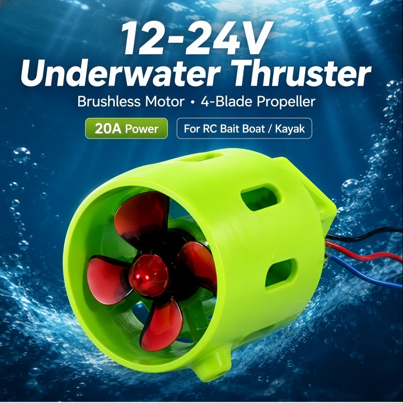 12-24V 20A Brushless Underwate - Fishing Kayak Trolling Motor ulasan dan harga