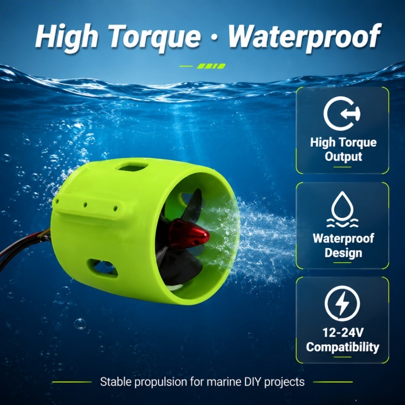 12-24V 20A Brushless Underwate - Fishing Kayak Trolling Motor ulasan dan harga
