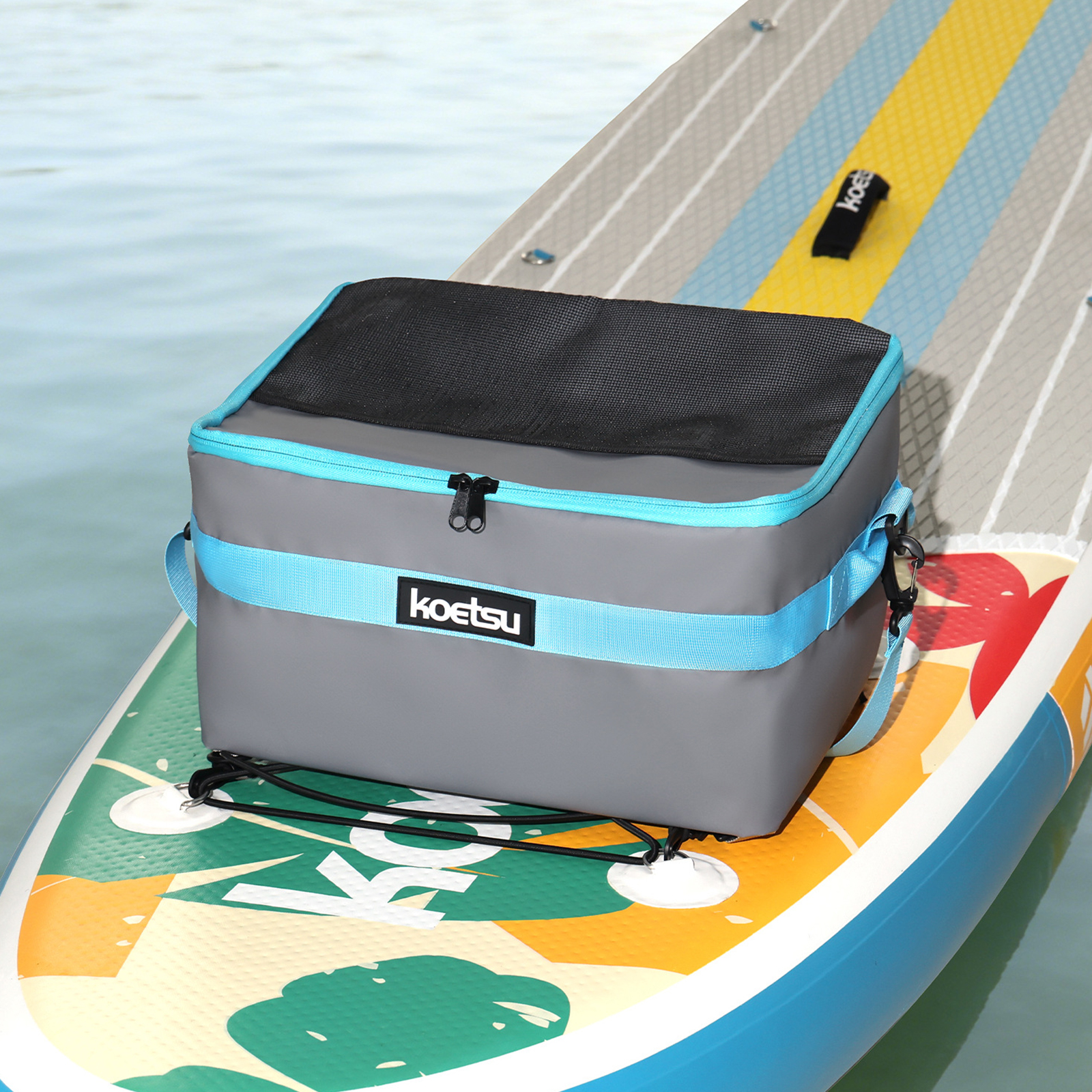 Insulated Paddleboard Cooler w - Fishing Kayak Paddle ulasan dan harga