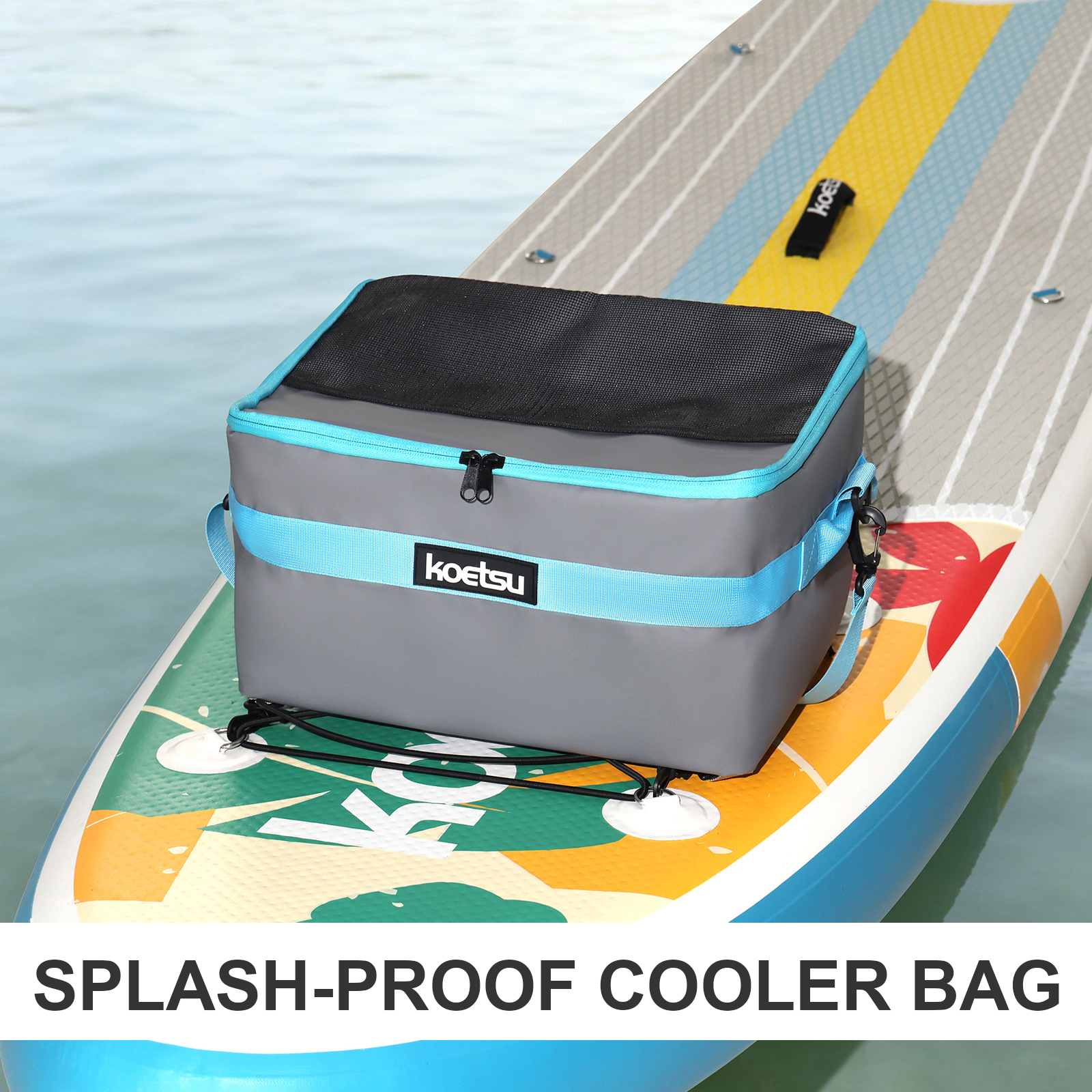 Insulated Paddleboard Cooler w - Fishing Kayak Paddle ulasan dan harga