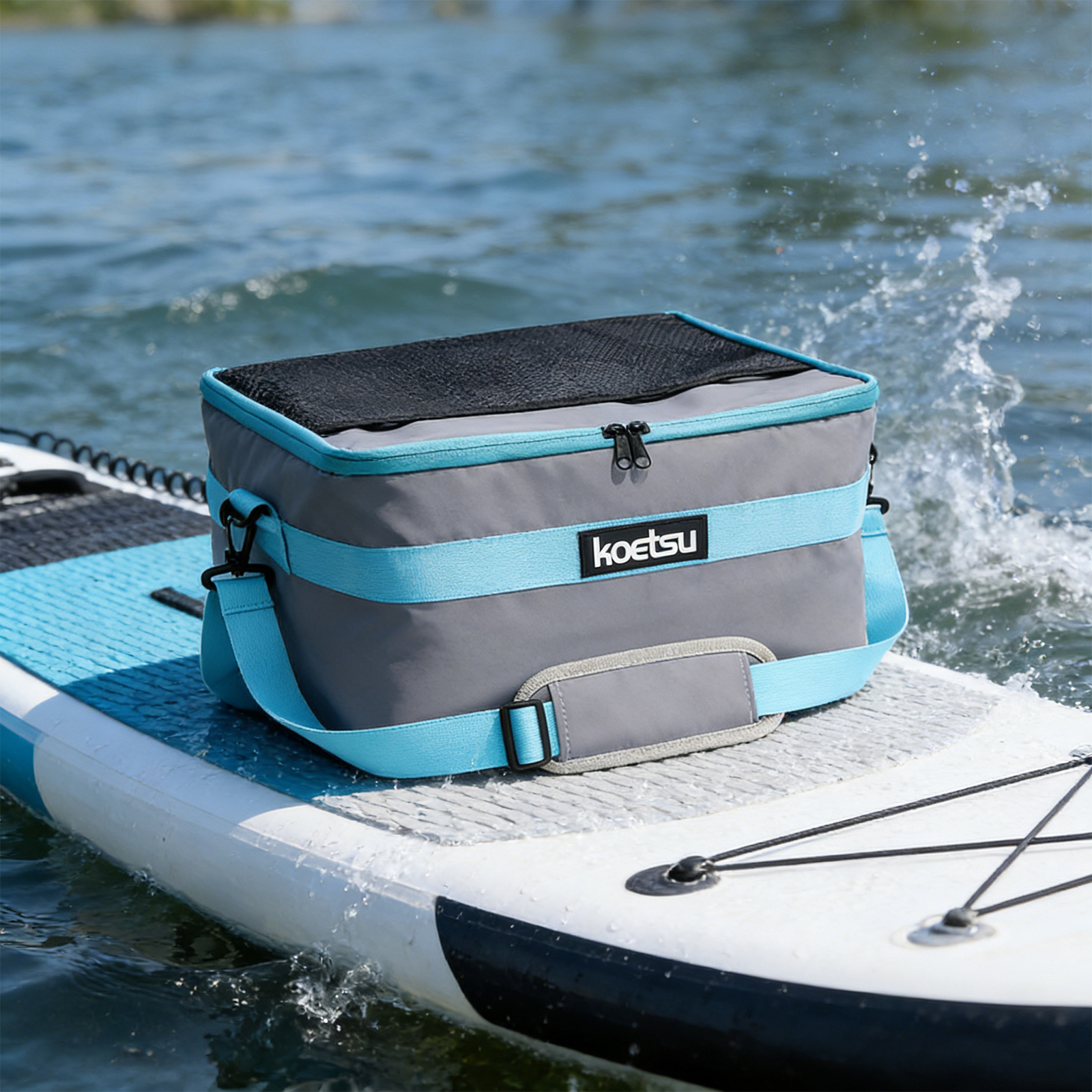 Insulated Paddleboard Cooler w - Fishing Kayak Paddle ulasan dan harga