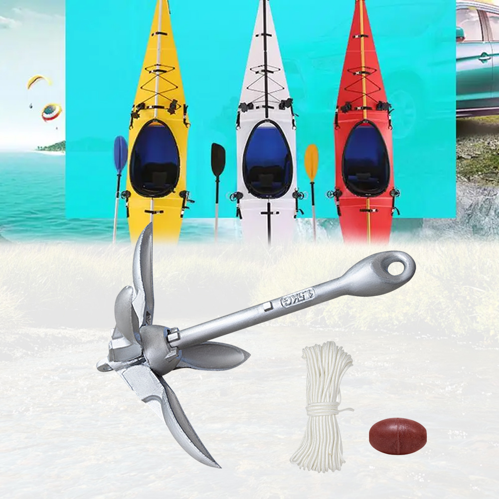 0.7/1.5KG Grapnel Anchor with  - Fishing Kayak Anchor ulasan dan harga