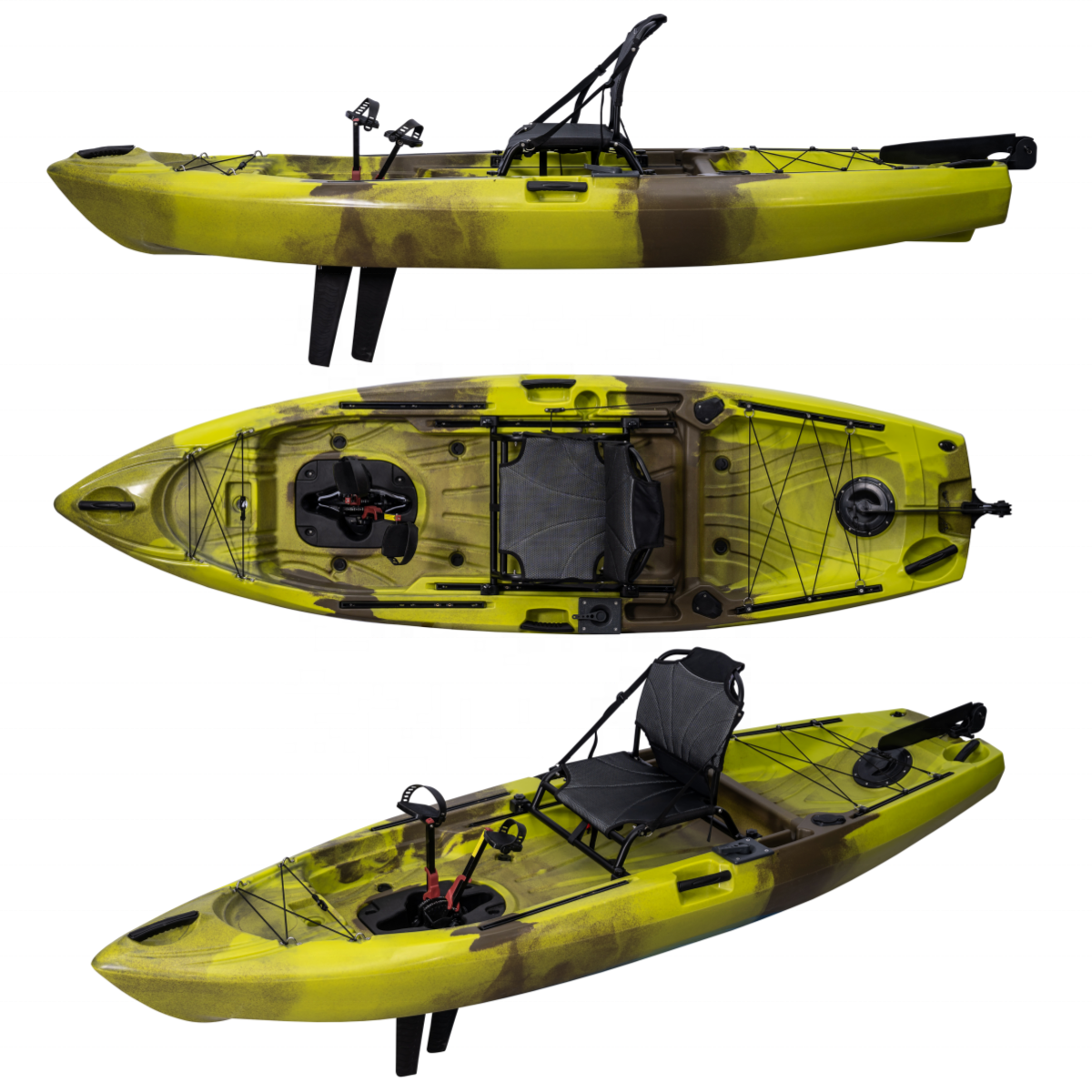 LSF 10 FT Single Paddler Sit-O - Fishing Kayak Pedal Drive ulasan dan harga