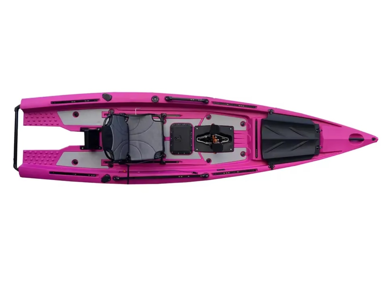 A 6hp 2022 13.12ft Solo Skiff  - Fishing Kayak Pedal Drive ulasan dan harga