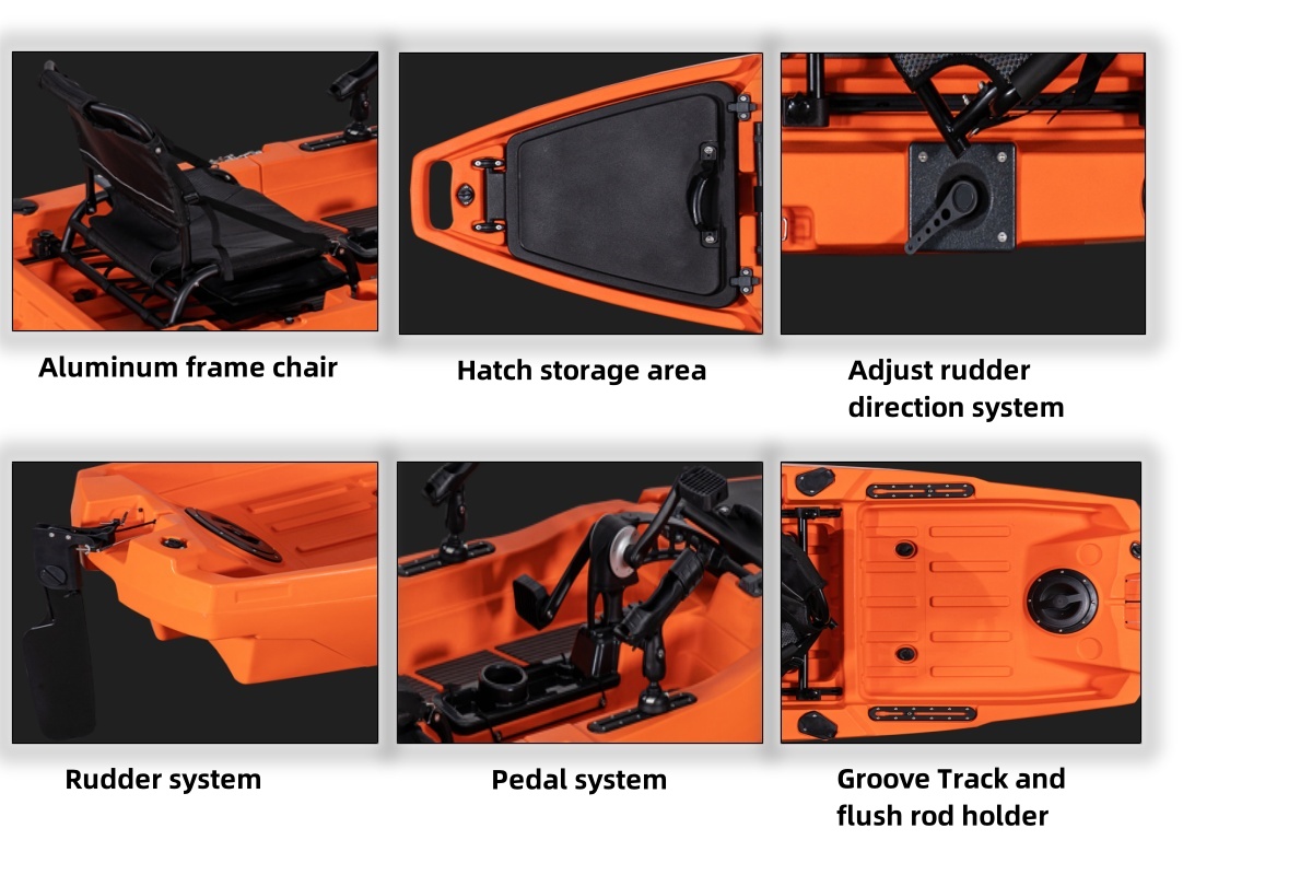 Super Lightweight 10ft Modular - Fishing Kayak Pedal Drive ulasan dan harga